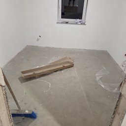 Majster Adrian Maciąg - przed rozpoczęciem prac.