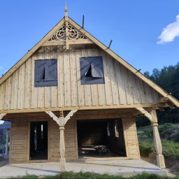 Budowa Dom&oacute;w z Drewna Łukasz Frąckiewicz - Dom z Bali Nowogr&oacute;d