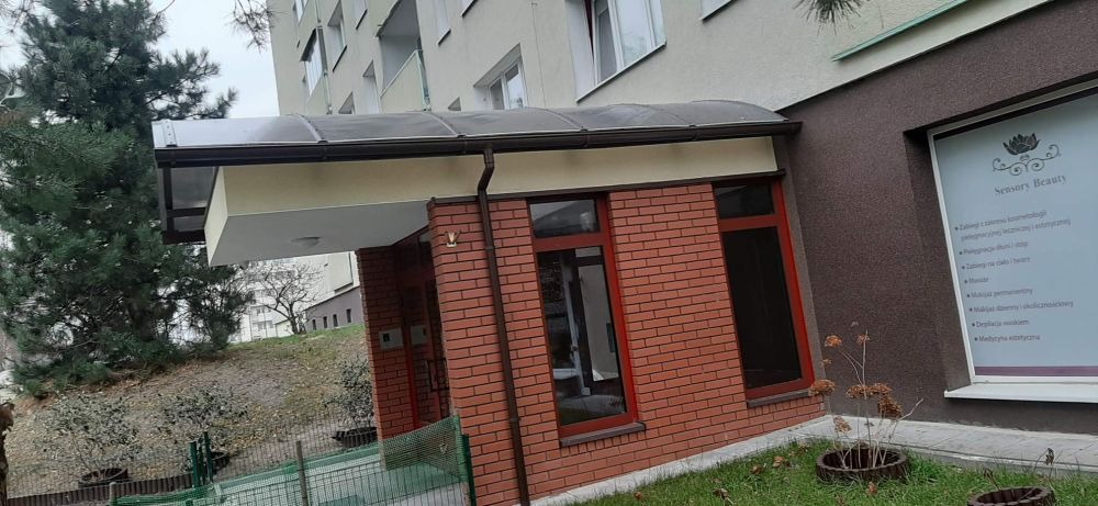 Przedsionek wejściowy do budynku mieszkalnego SM 'Jelonki'