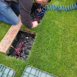 Zakładanie ogrodów Płoty 1