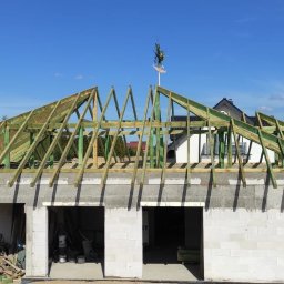 Usługi Więźba Dachowa SÖREN BRAND - Konstrukcja kopertowa.