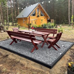 Zakładanie ogrodów Kamińsko 3