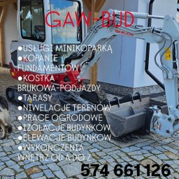 FIRMA HANDLOWO-USŁUGOWA "GAW-BUD"PAWEŁ KLECZYŃSKI - Roboty Ziemne Graniczna