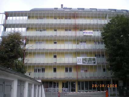 budynek mieszkalny ul. Czysta - konstrukcja żelbetowa