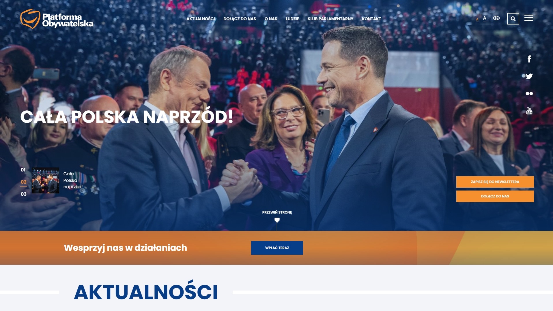 Projekt i wdrożenie Platforma Obywatelska