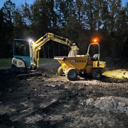 Niwelacja terenu Trąbki 2