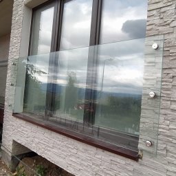 Balustrady szklane Legnica 2