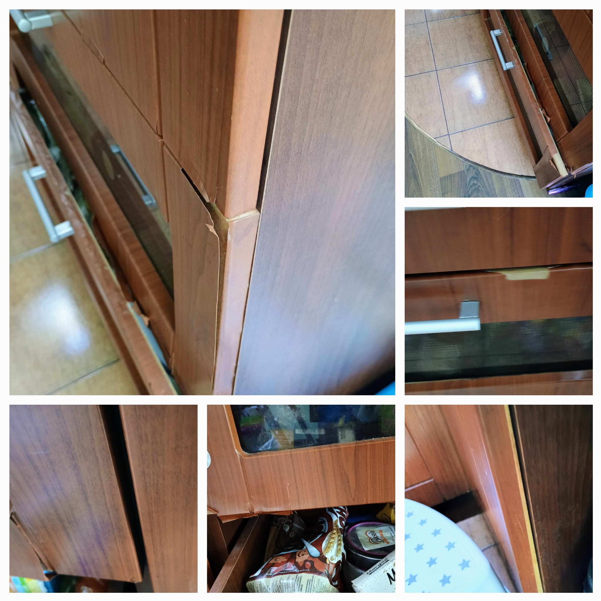 Kuchnia przed oklejeniem