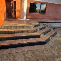 Układanie kostki brukowej Świdwin 1