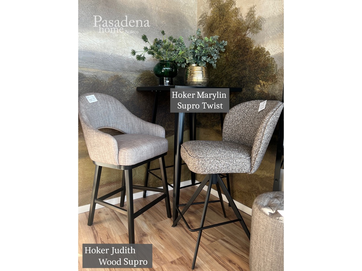 Hokery tapicerowane na indywidualne zamóienie, wybierz tkaninę, wysokość i kolor nóżek