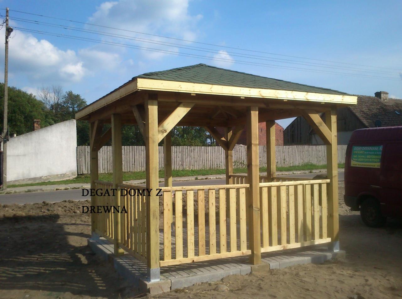 Domki drewniane letniskowe szkieletowe Altanki Altany