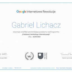 Kurs - Marketing Internetowy Google