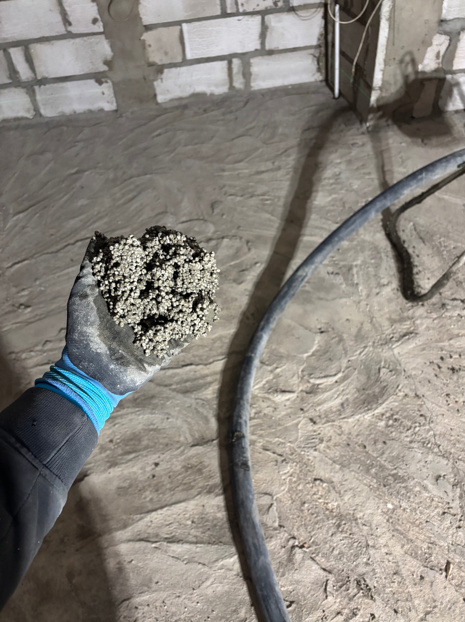 Wykonujemy styrobetony.