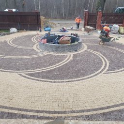 Układanie kostki brukowej Teresin 2