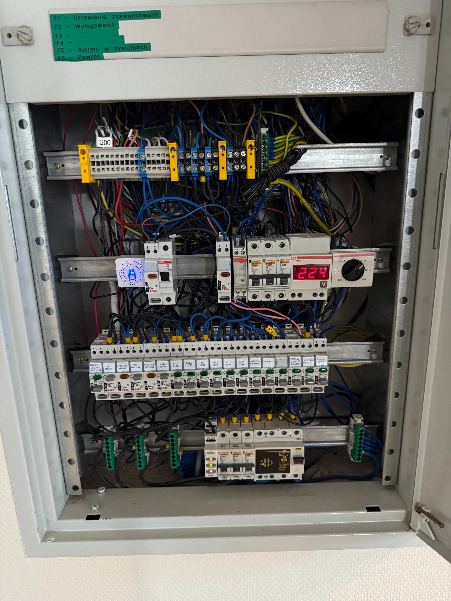 Poszukiwanie awarii w rozdzielni