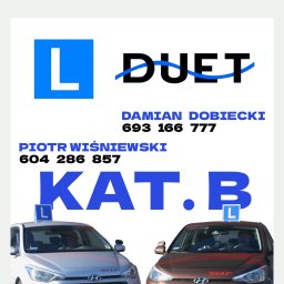 DUET Damian Dobiecki Ośrodek Szkolenia Kierowc&oacute;w Galanteria ZUZA sklep internetowy - Szkoła Jazdy Wichrowice