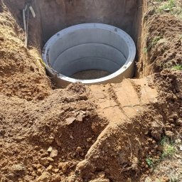 Przyłącze wod kan Kępa Świeszyńska 1