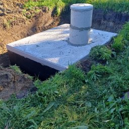 Przyłącze wod kan Kępa Świeszyńska 4