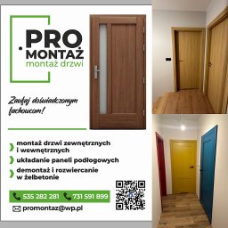 PRO MONTAŻ - Montaż Drzwi Wejściowych Wałcz