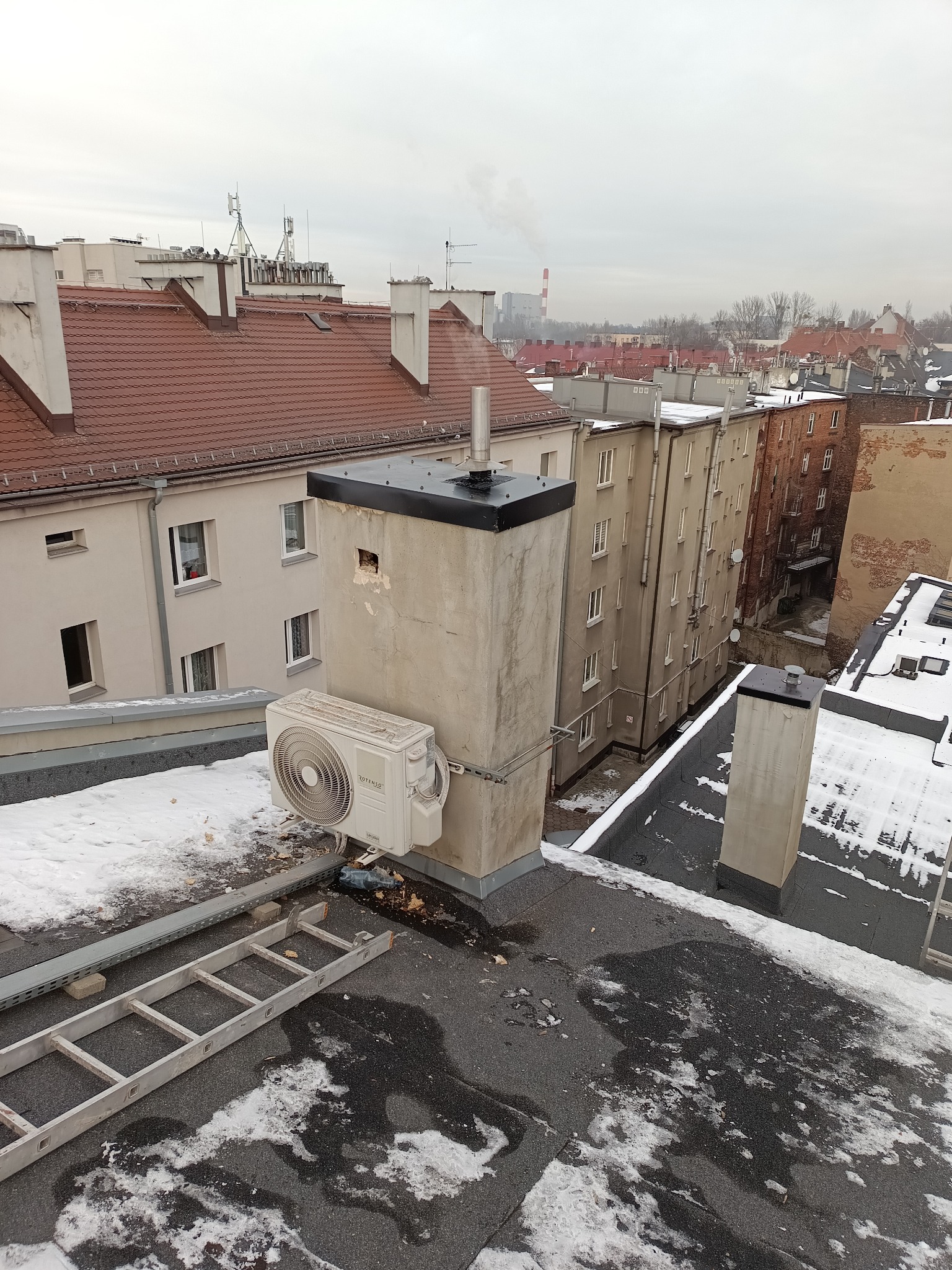 Montaż czapy kominowej