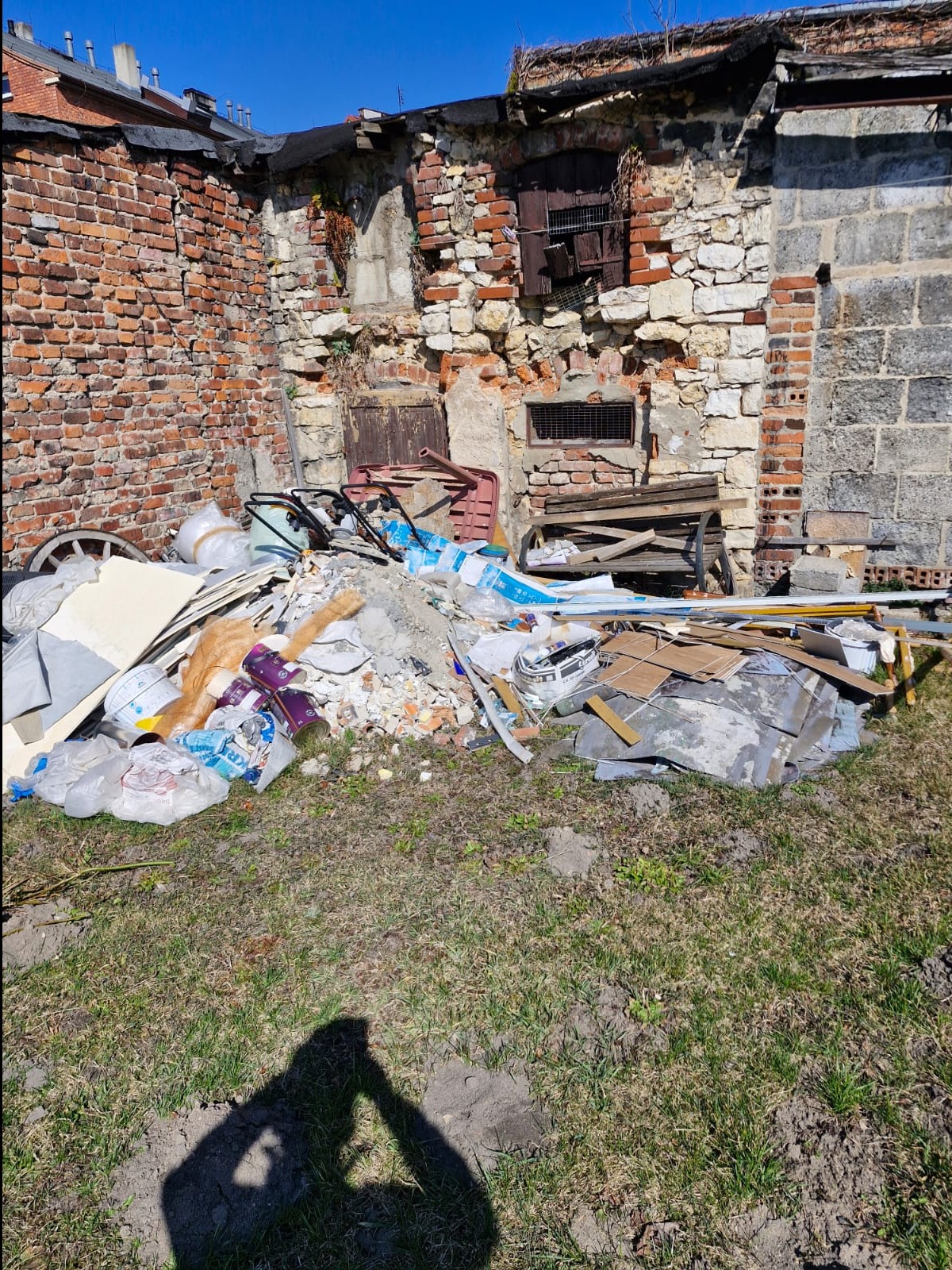 Przed renowacją i sprzątaniem