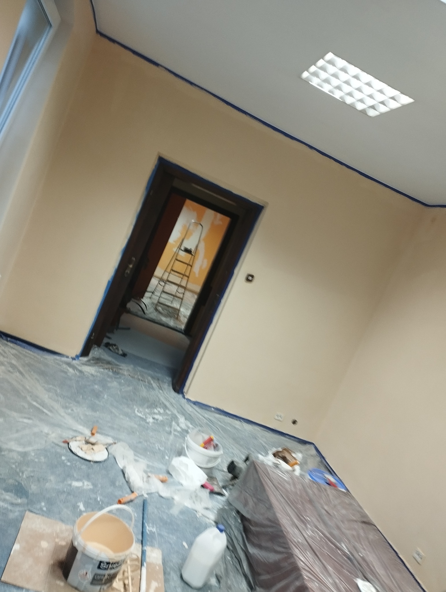 Po szpachlowaniu i naprawach