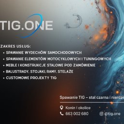 TIG.ONE Jakub Wojtaluk - Schody metalowe Konin