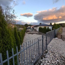 Układanie kostki brukowej Borcz 4