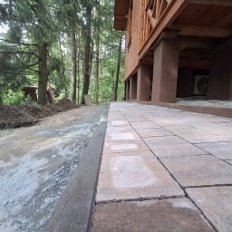 Układanie kostki brukowej Borcz 1