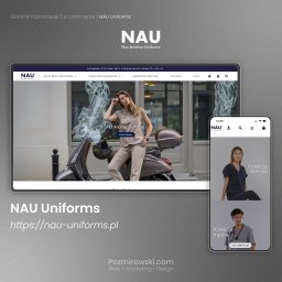 Sklep internetowy z odzieżą medyczną.