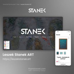 Strona internetowa indywidualnego artysty.