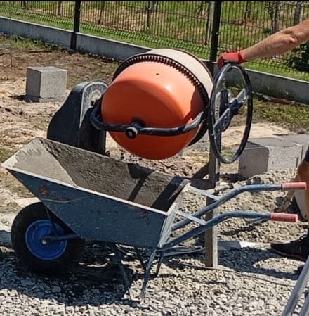 betoniarka SKIVA 100 l - do wynajęcia