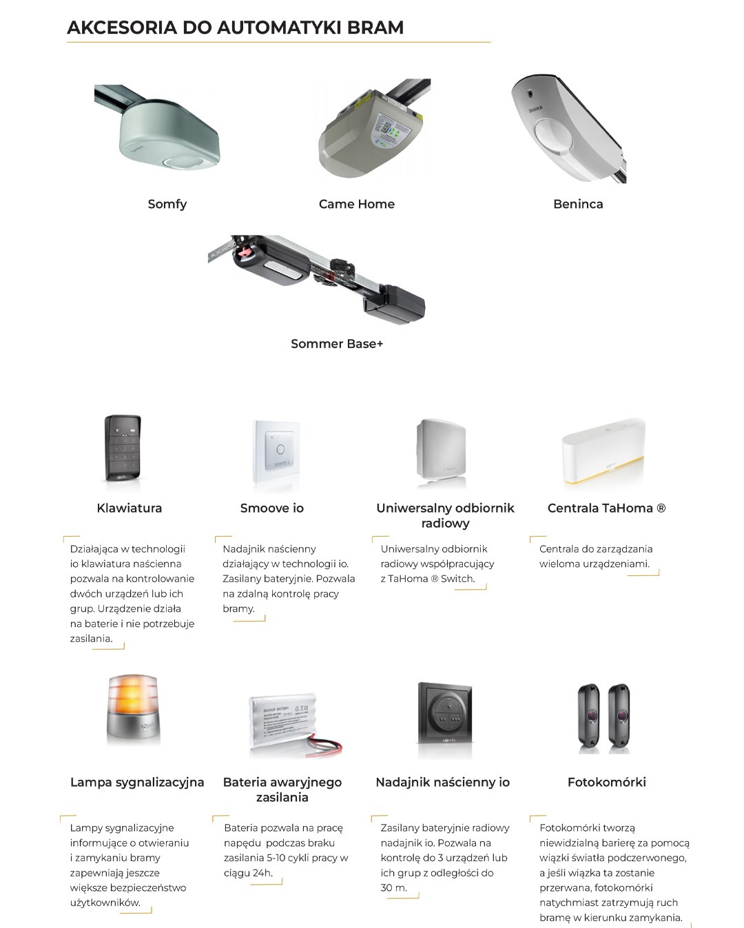 Bramy garażowe D-GATE