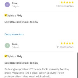 OPINIE NASZYCH KLIENTÓW 