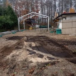 Niwelacja terenu Łasin 2