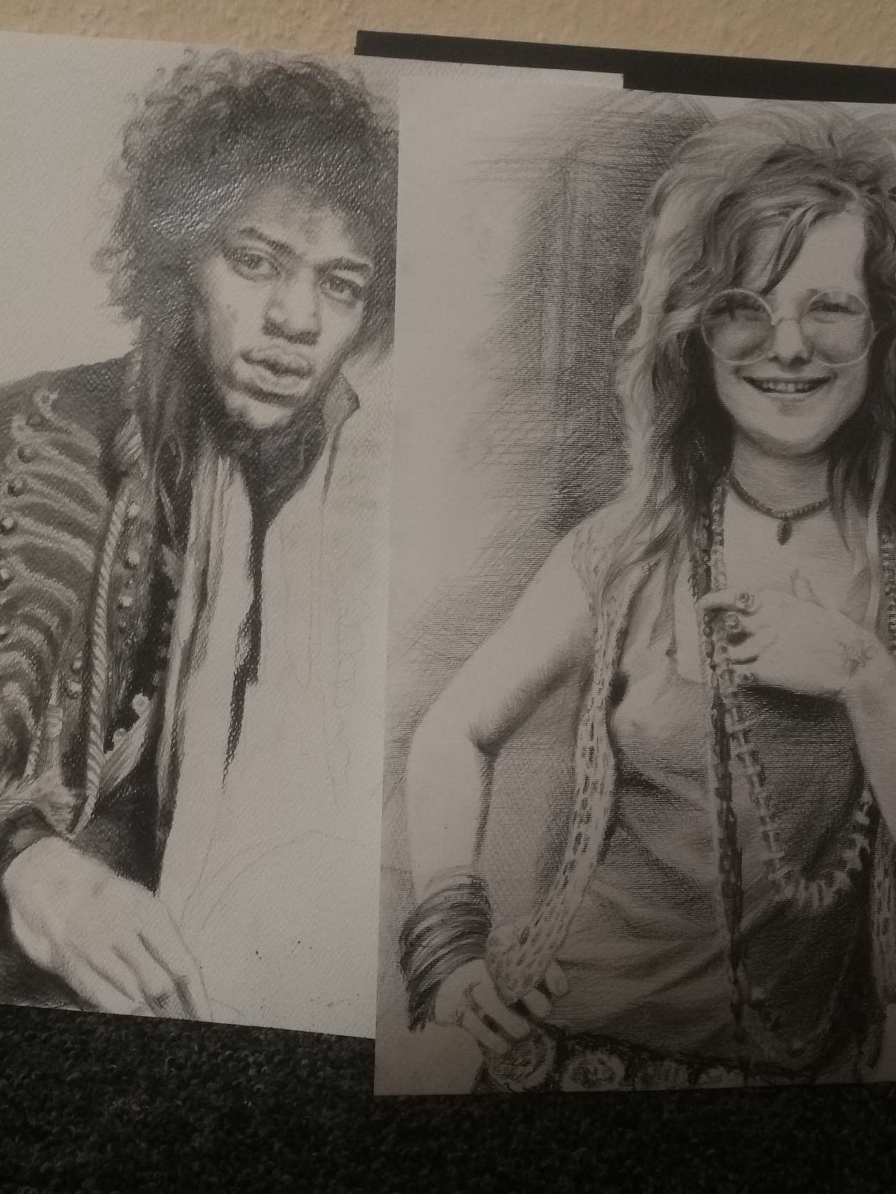 Przykład prac ołówek