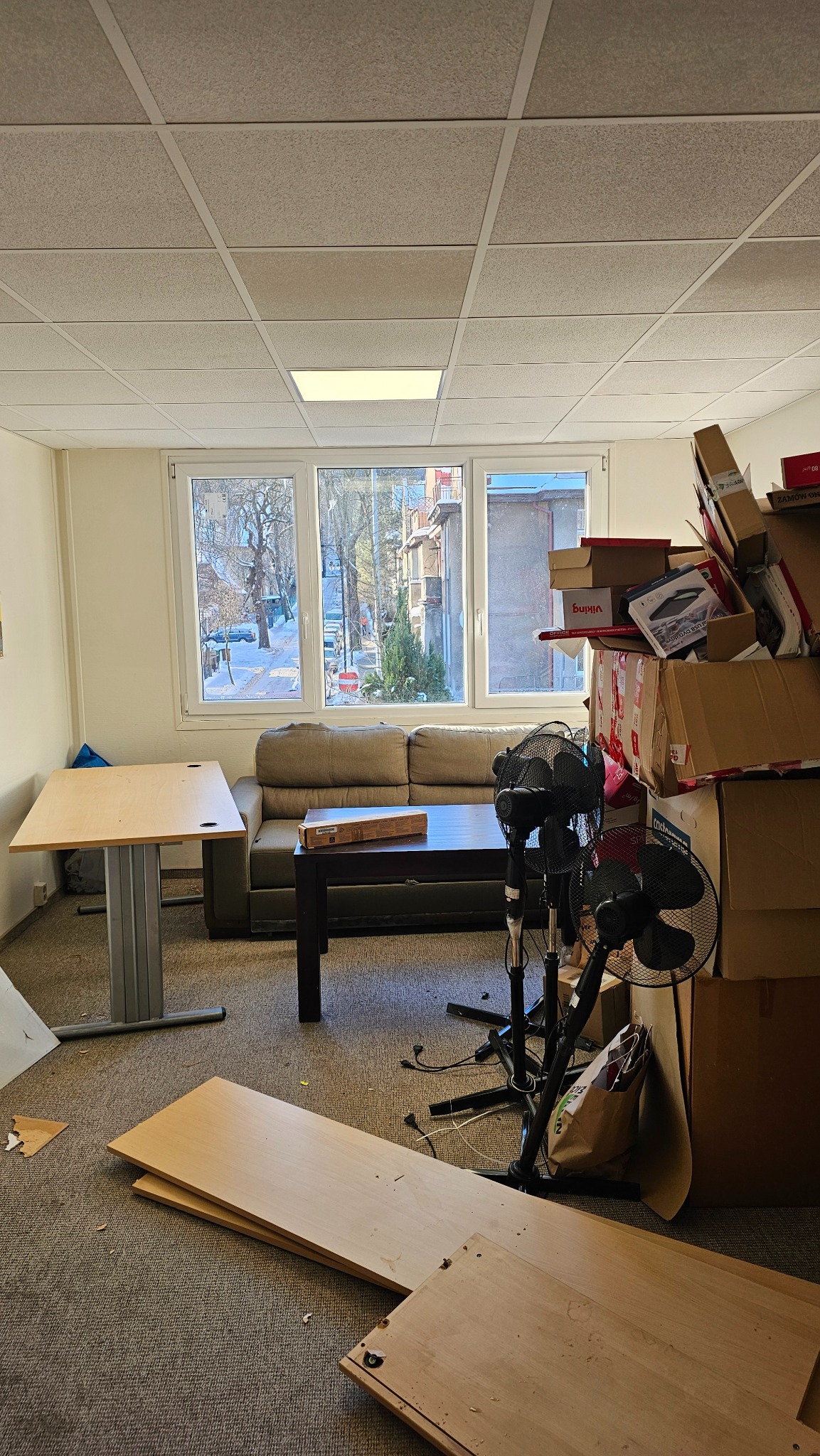 Usługa opróżniania lokalu - przed