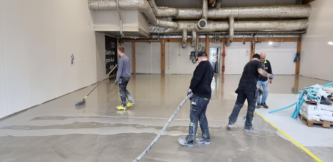 Hala serwisowa Audi w systemie eco silicate