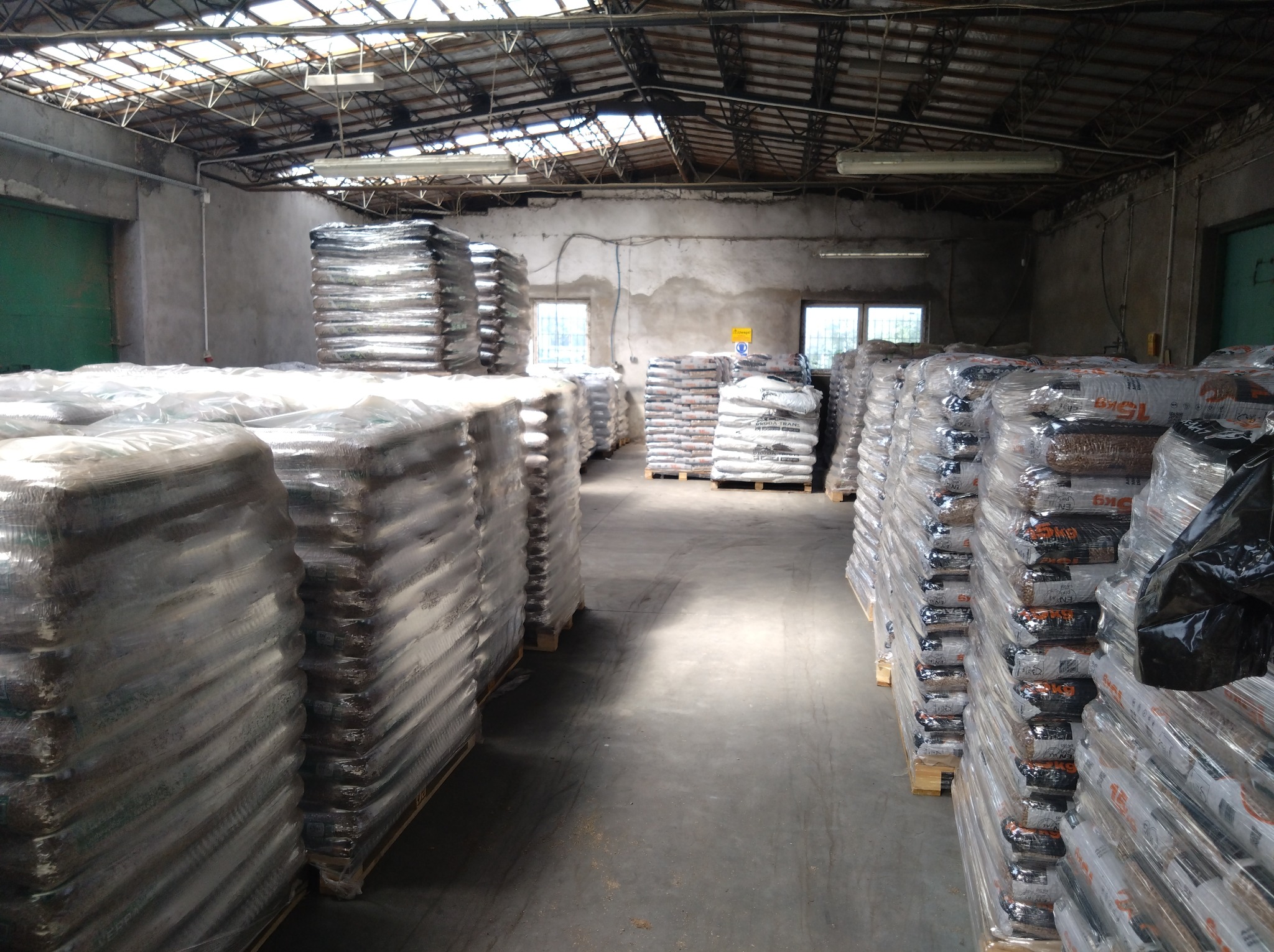 W magazynie w Chynowie pomieści się 200 ton spaletowanego opału