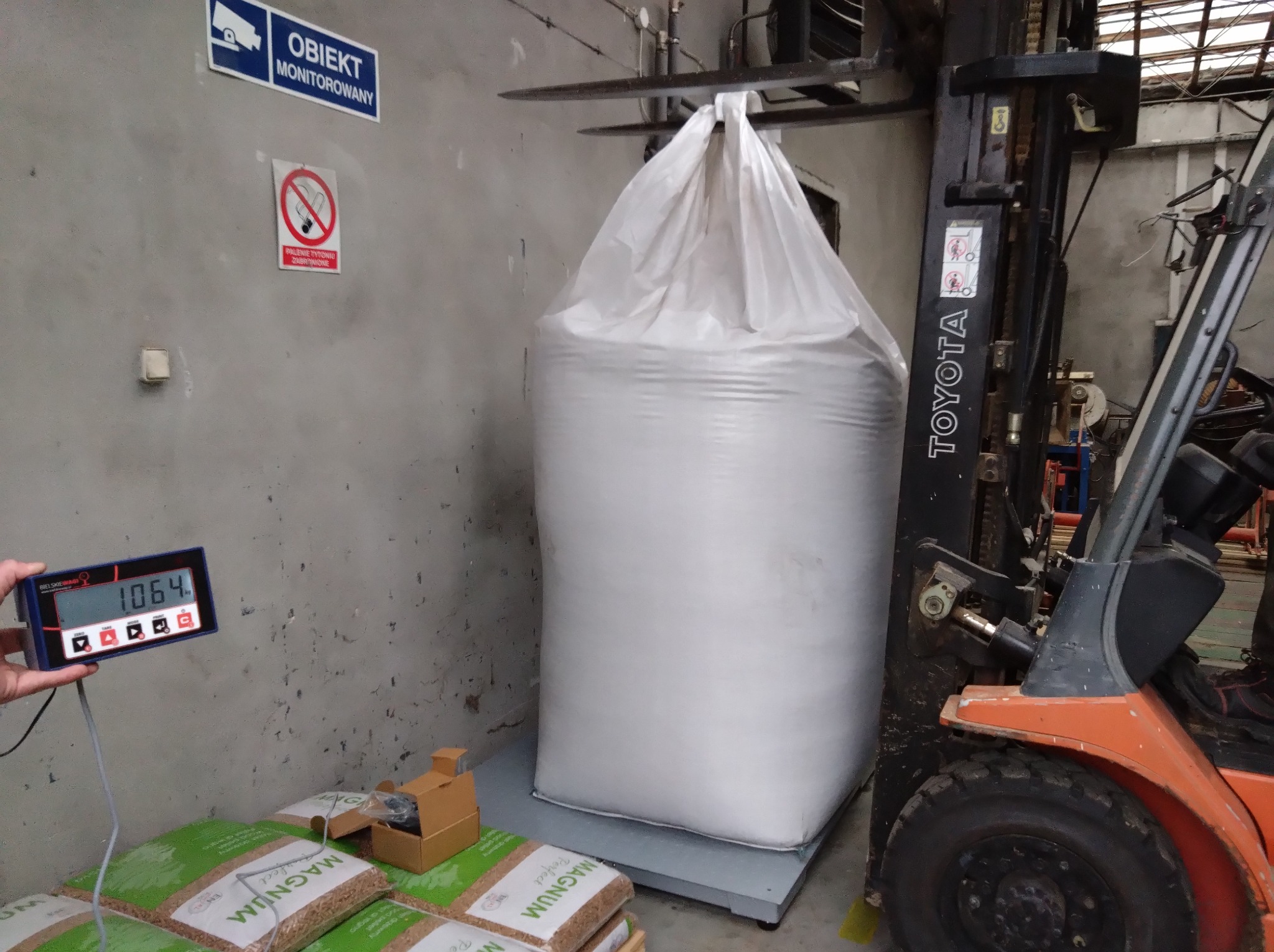 Opał kupowany prosto od porducenta sprawdzamy (tu - ważymy)