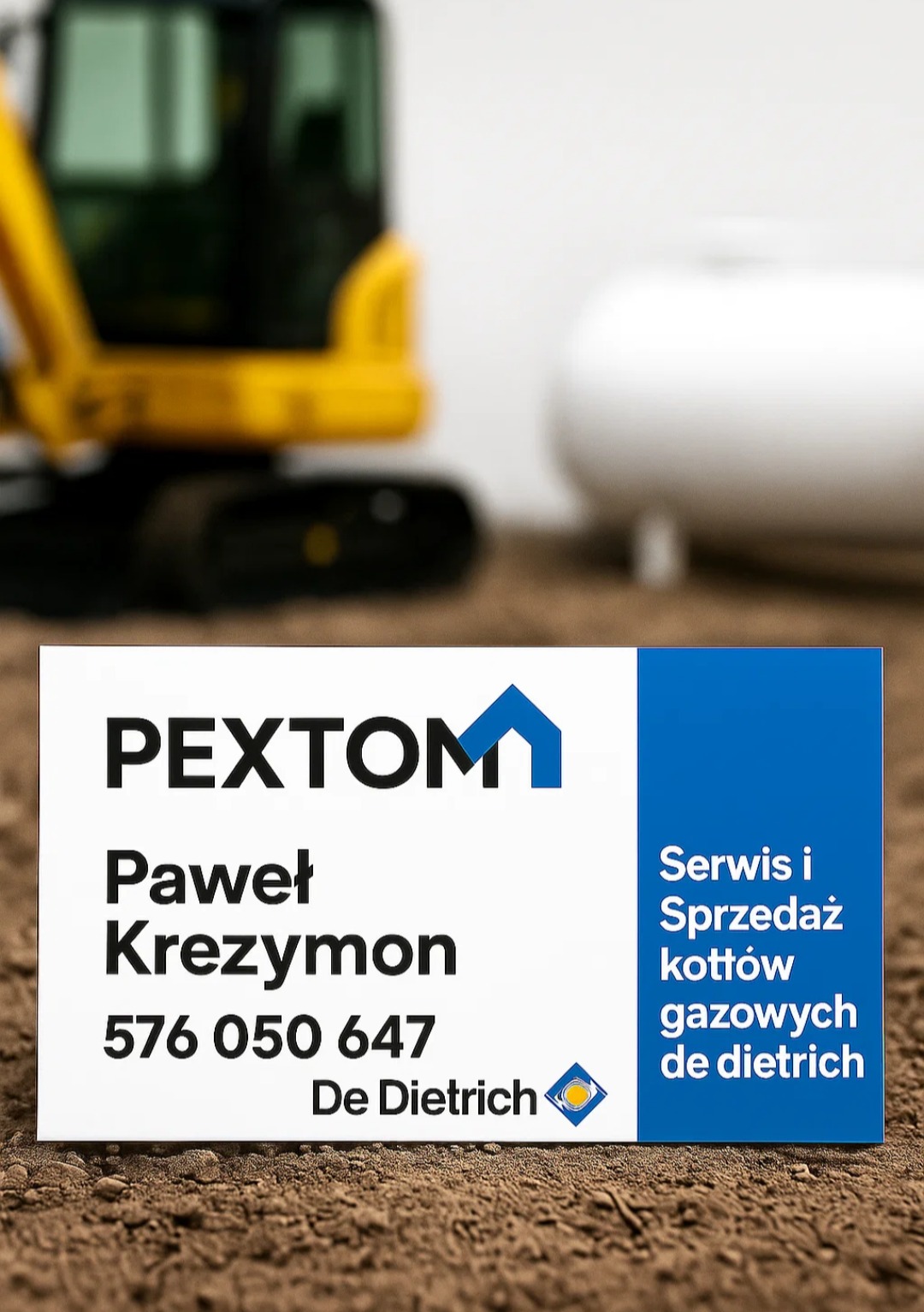 Sprzedaż i serwis zbiorników LPG , usługi minikoparka