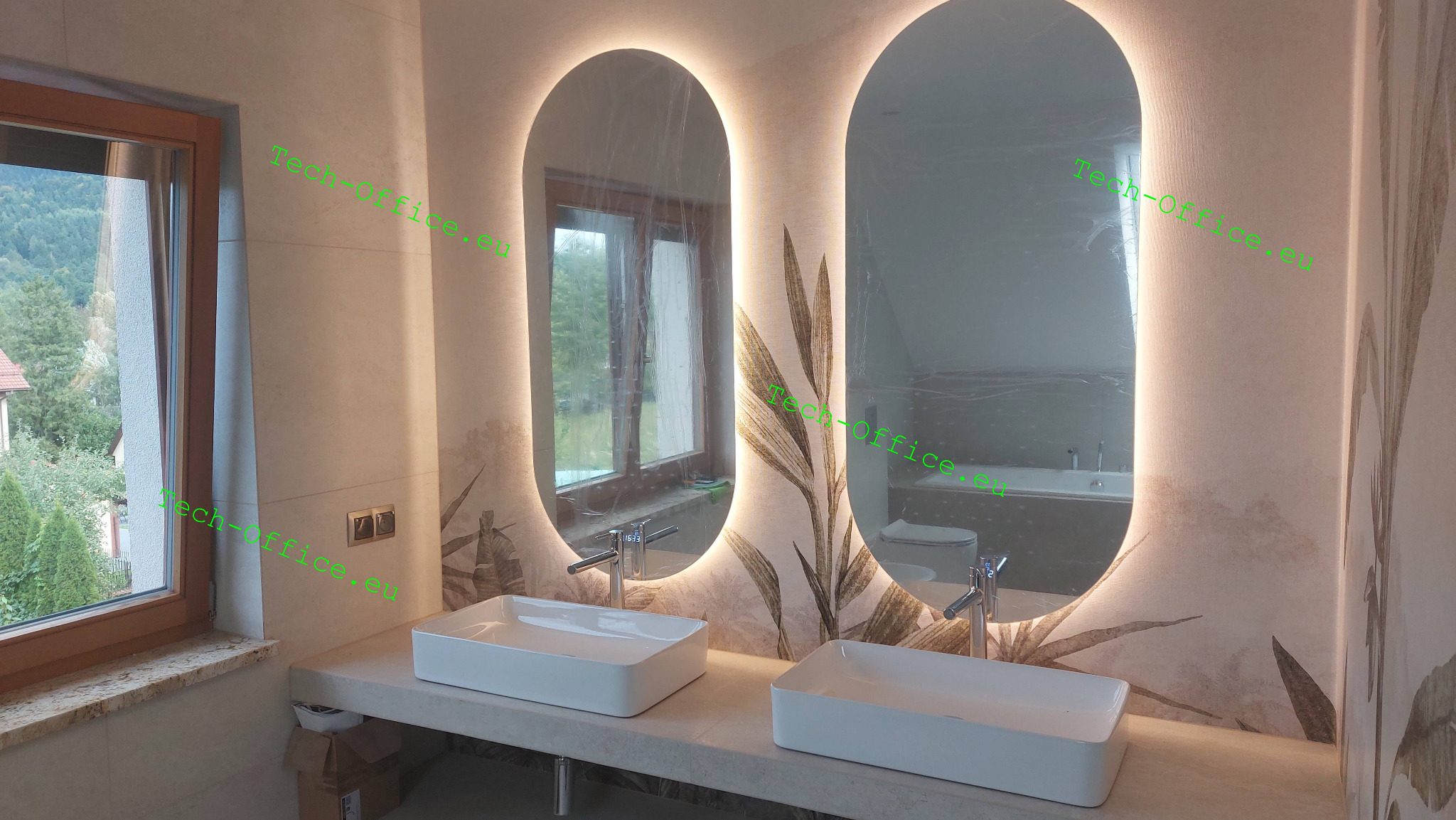 Łazienka na gotowo - umywalki