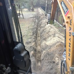 Układanie kostki brukowej Różan 1