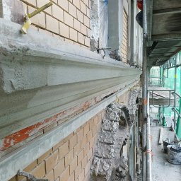 Gzymsy wykonywane metodą ciągnioną