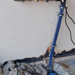 Przyłącze wod kan Piastów 1