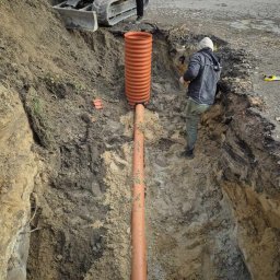 Przyłącze wod kan Piastów 3