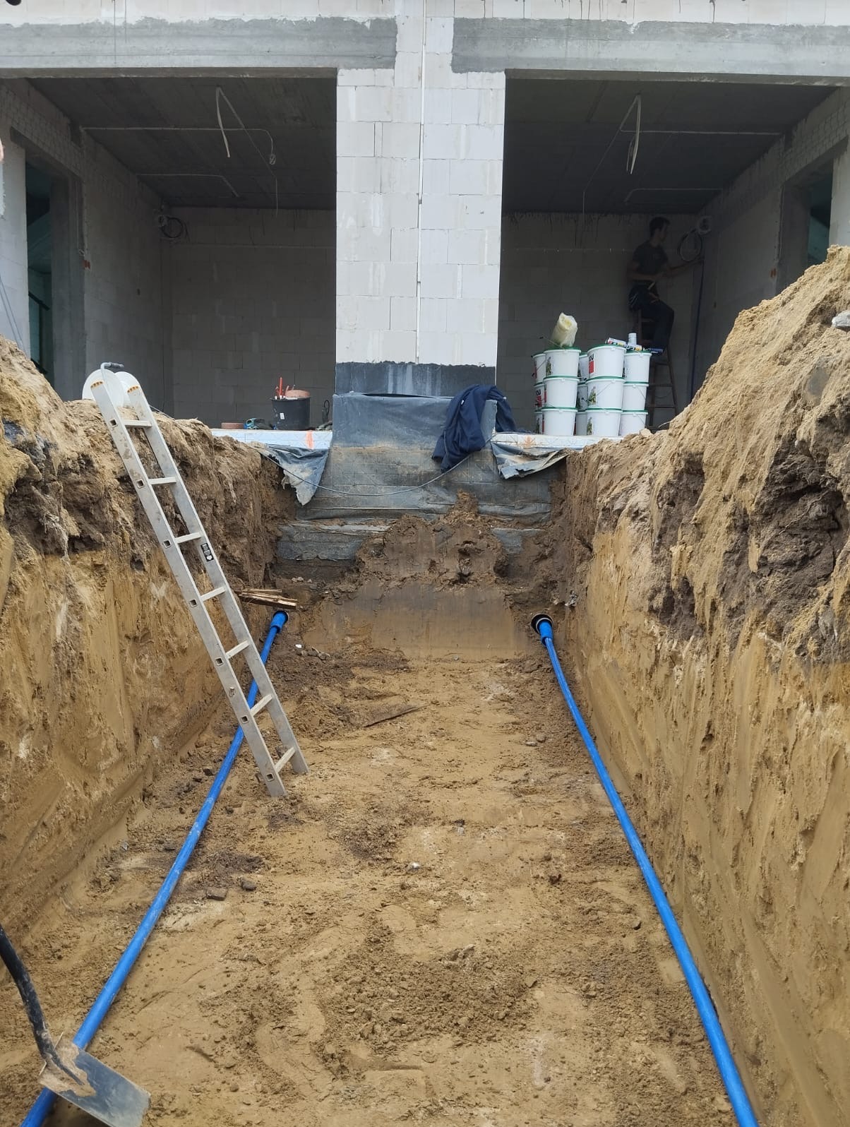 Cd. Realizacja dwóch przyłączy wodociągowych do budynku mieszkalnego w zabudowie bliźniaczej Gdańsk