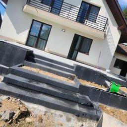 Układanie kostki brukowej Wieliczka 2