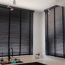 żaluzje drewniane bambusowe na wymiar Pruszków