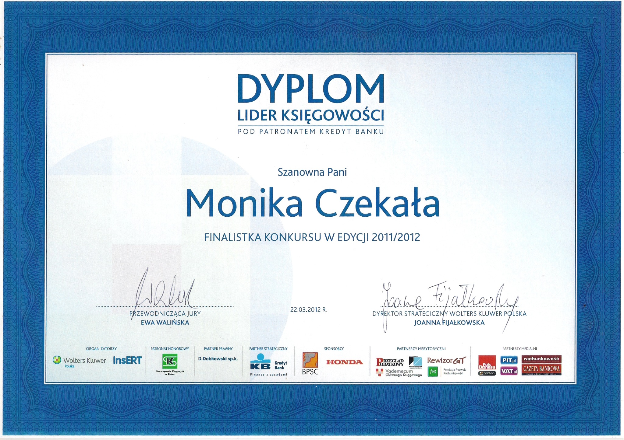 Lider Księgowości 2012